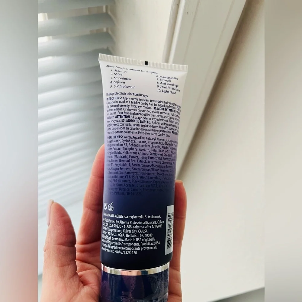 Alterna Caviar Anti-Aging Replenishing Moisture CC Cream For Hair 100 ml.